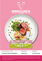 eCard Gutscheine von Gourmetfleisch