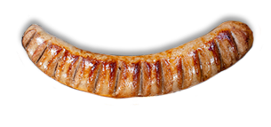 Goldbraun gegarter Duroc K�segriller aus dem Airfryer