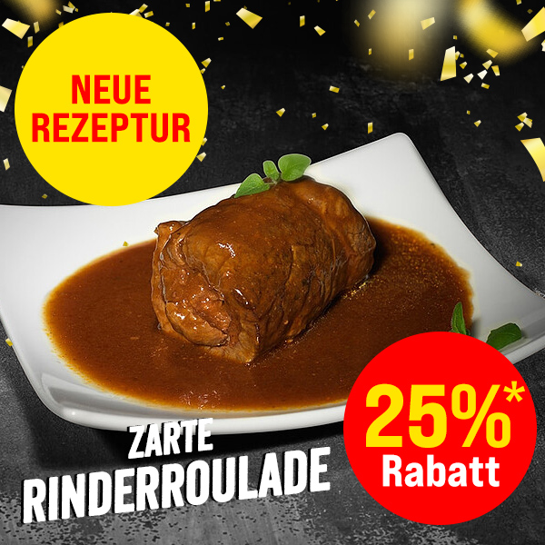 Zarte Rinderroulade