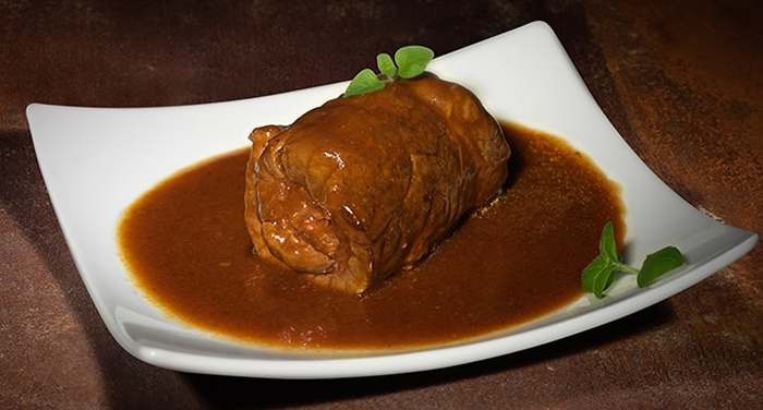 Zarte Rinderroulade