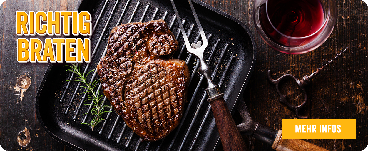 FLEISCH RICHTIG BRATEN IN 8 SCHRITTEN ZUM PERFEKT GEBRATENEN RINDERSTEAK