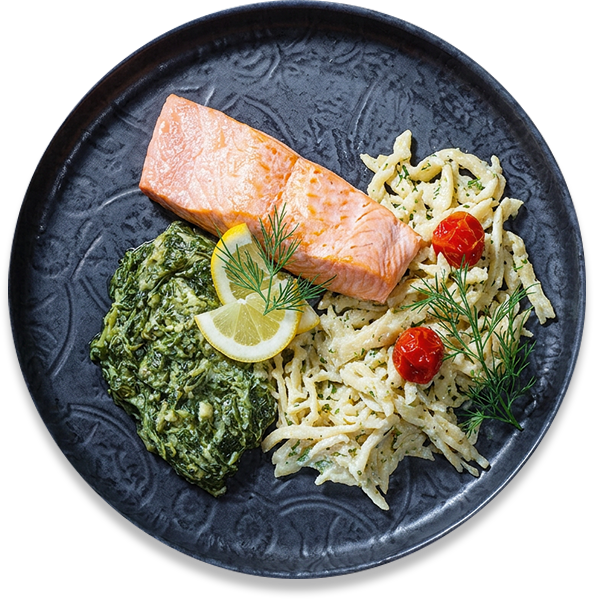 Tagliatelle mit Lachs