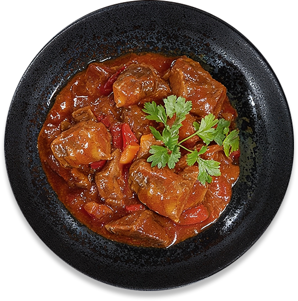 US Rindergulasch sous vide