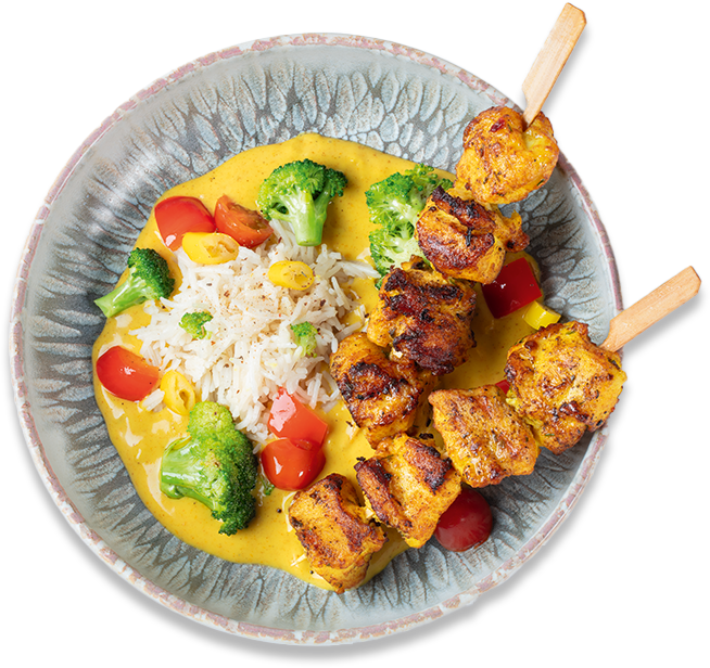 Curry H�hnchenspie�e