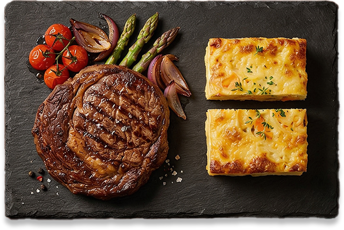 Kartoffel-Sahne-Gratin