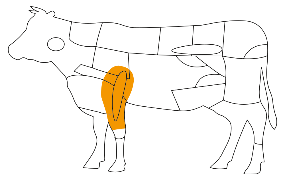 Teilst�ck vom Rind: Bug