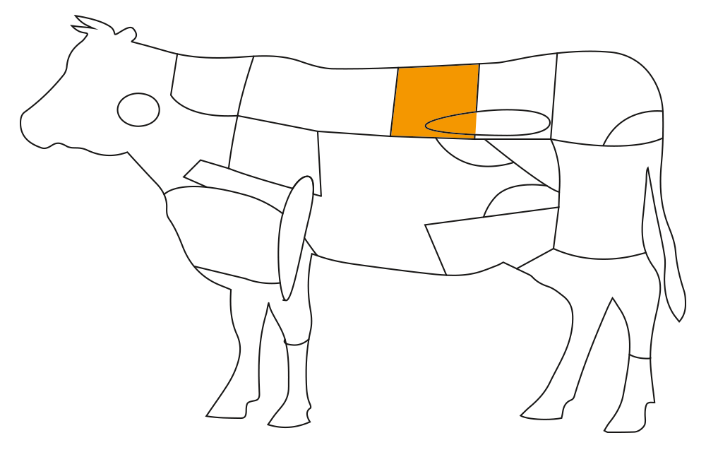 Teilst�ck vom Rind: T-Bone-Steak