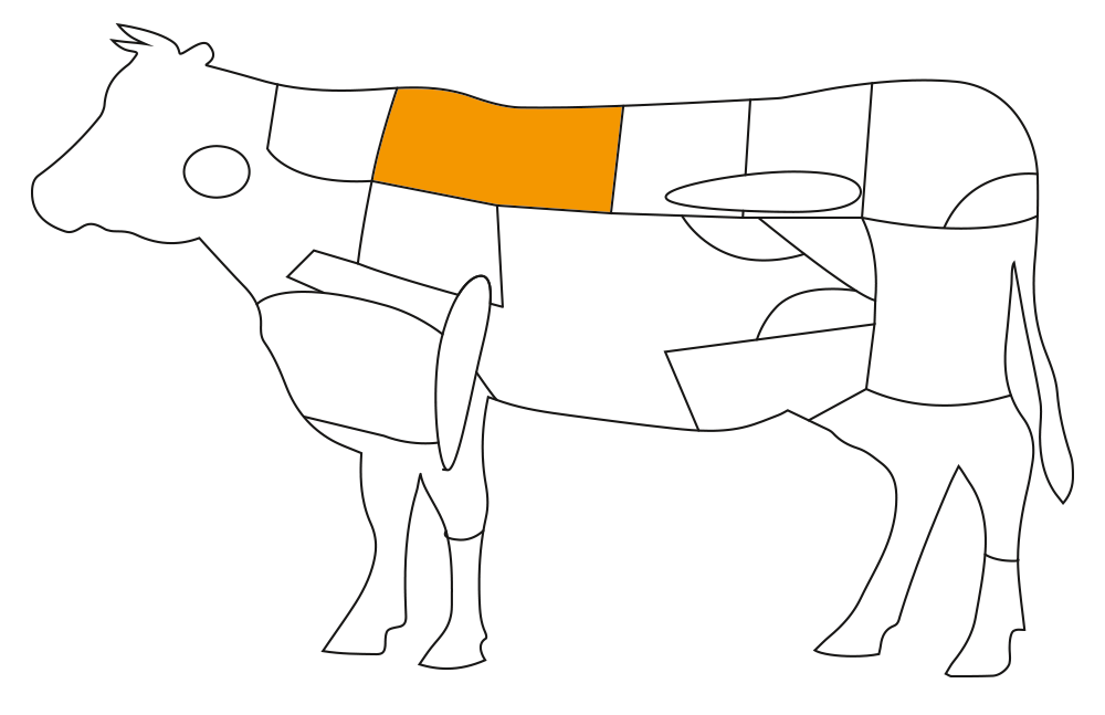 Teilst�ck vom Rind: Tomahawksteak