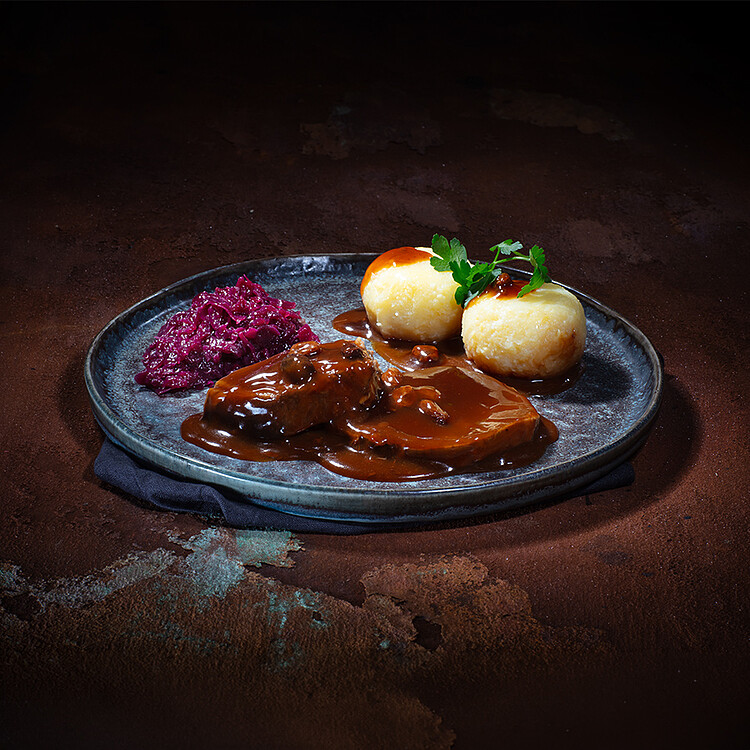 Bild 1 - Sauerbraten in Rosinensauce