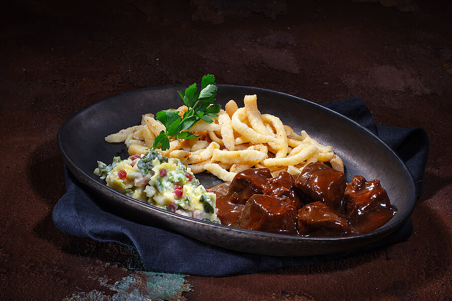 Bild 1 - Hirschgulasch