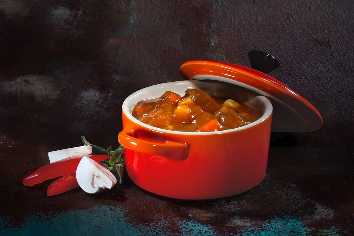 Bild 1 - US-Rindergulaschsuppe