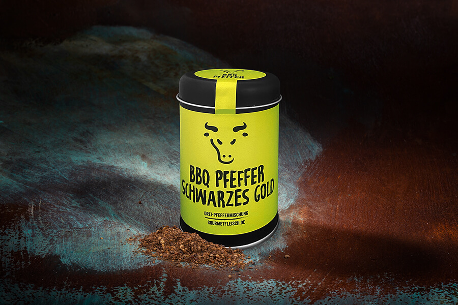 Bild 1 - BBQ Pfeffermischung ''schwarzes Gold''