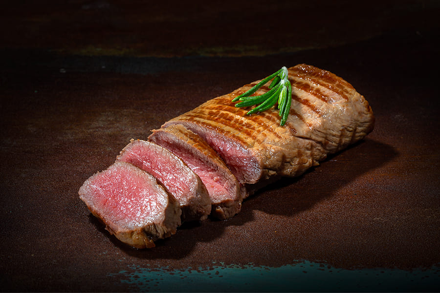 Bild 1 - Irischer Lammrcken (Sous vide) in Kruterbuttermarinade