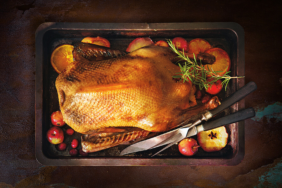 Bild 1 - Hafermastgans (Sous Vide vorgegart)
