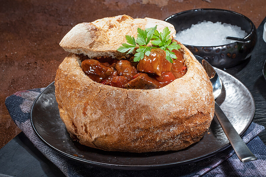 Bild 1 - US-Gulasch Roggenbowl