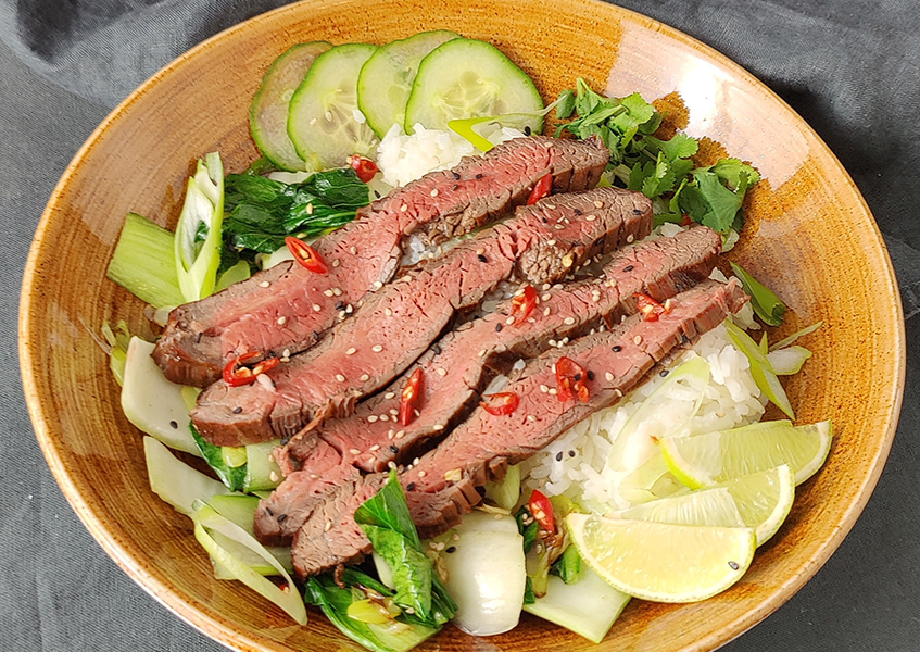 Bild 1 - US Flank Steak Bowl