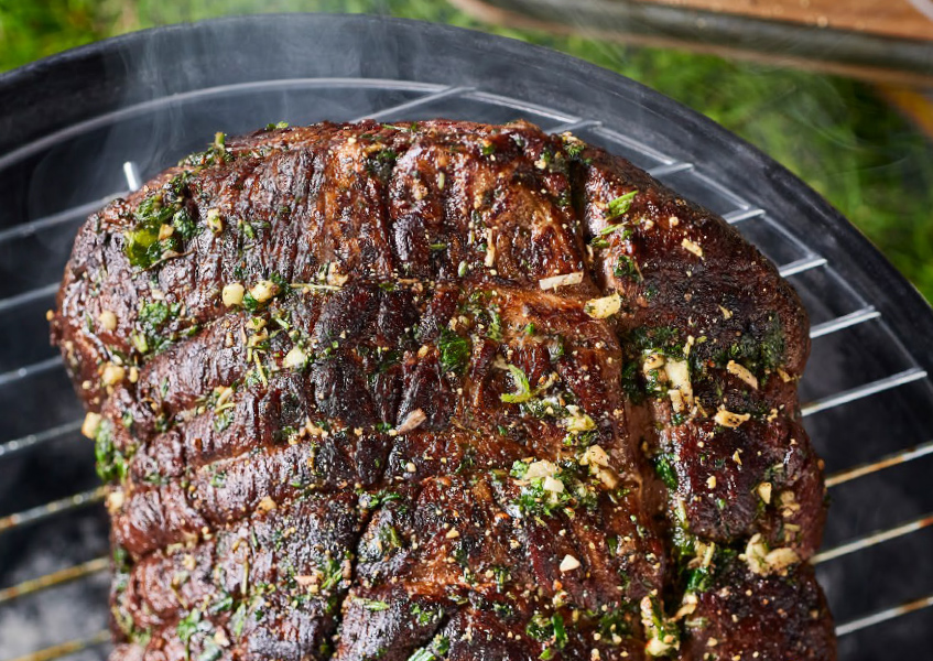 Rib-Eye Steak mit Senfbutter - Gourmetfleisch.de