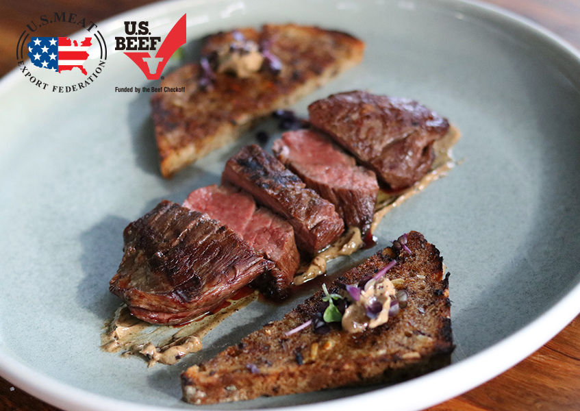 Bild 1 - American Flap Steak mit Black-Garlic-Butter