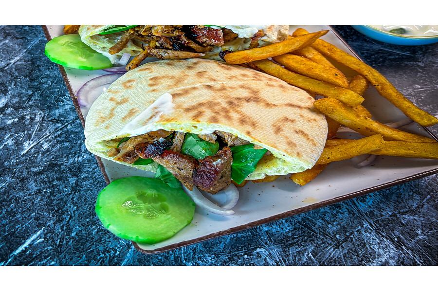 Bild 1 - Selbstgemachte Gyros Pita