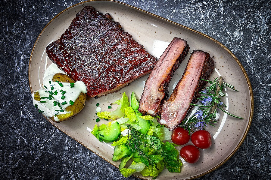 Bild 1 - St. Louis Style Ribs mit Ofenkartoffel
