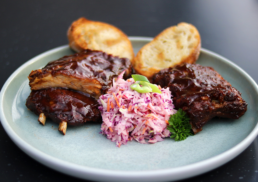 Bild 1 - Spare Ribs mit Apfel-Fenchel Coleslaw
