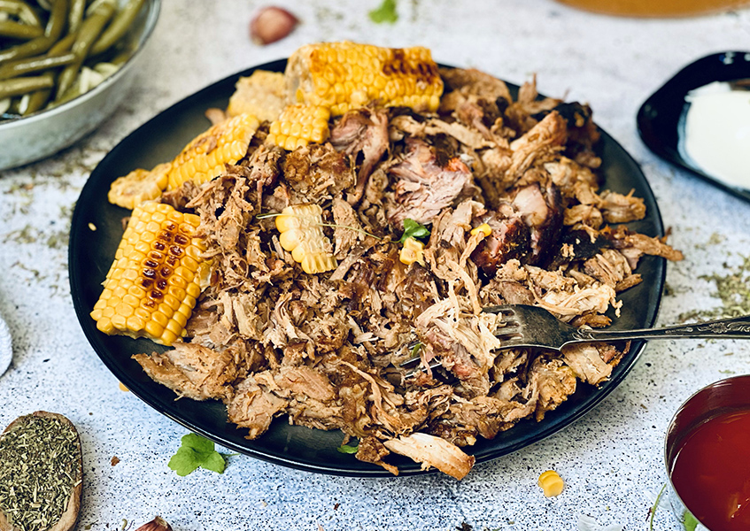 Bild 1 - Pulled Lammkeule