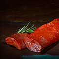 Lammlachse in Kruterbuttermarinade