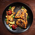 BBQ H�hnchenbrust pikant