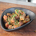Spicy American Beef Rib-Eye Steak Bites