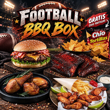 Football BBQ Box