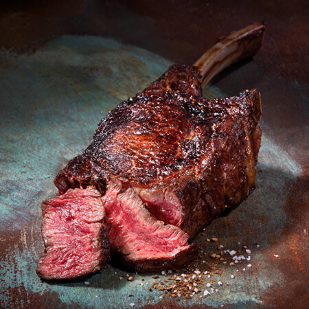 Bison Tomahawk Steak