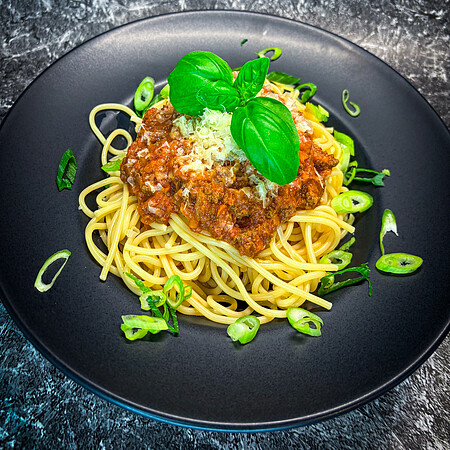 Sauce Bolognese mit Bison-Hackfleisch