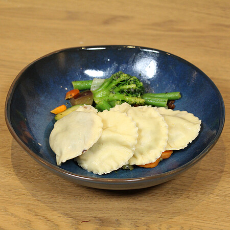 Kalbsb�ckchenravioli