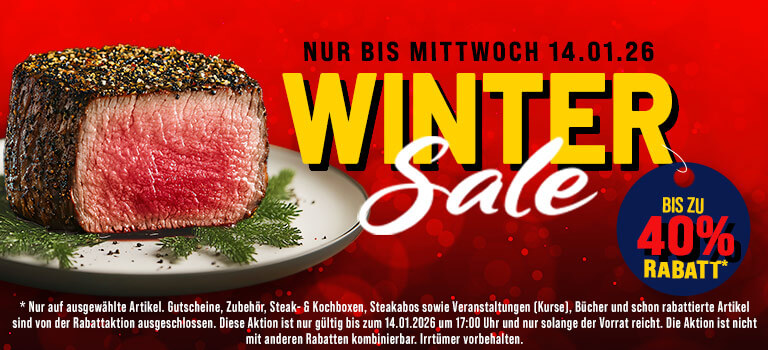Winter Sale - Jetzt entdecken!