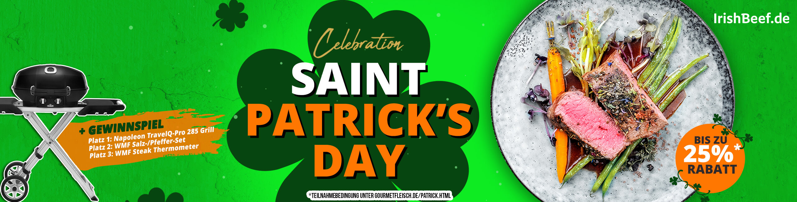 St. Patrick's Day Gewinnspiel - Jetzt entdecken