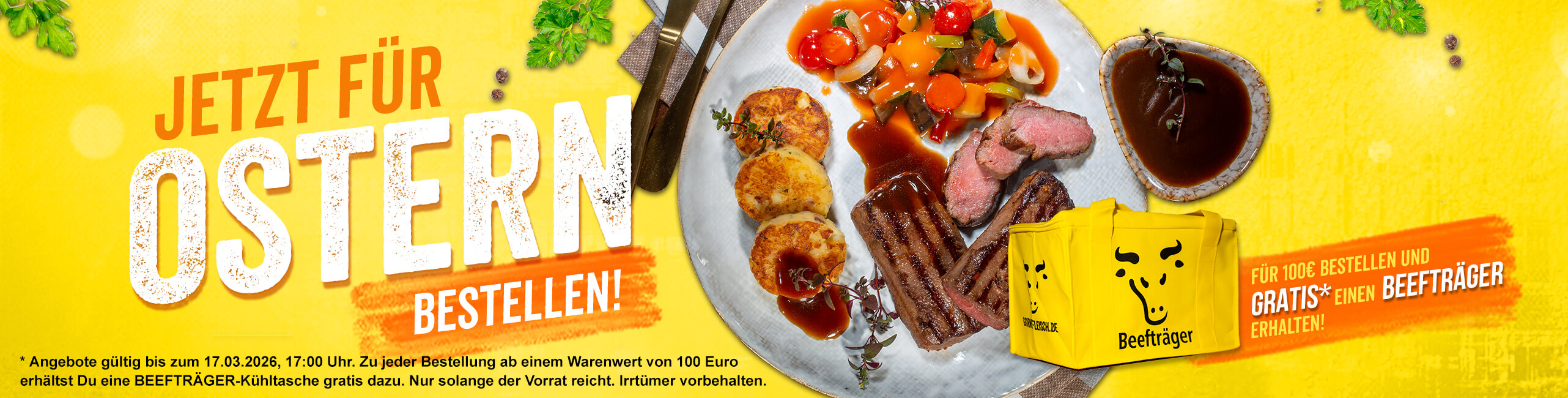 Jetzt zu Ostern
