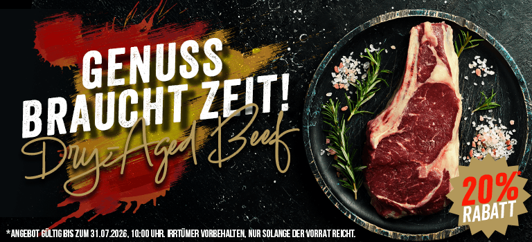 20% Rabatt auf Galicien Beef