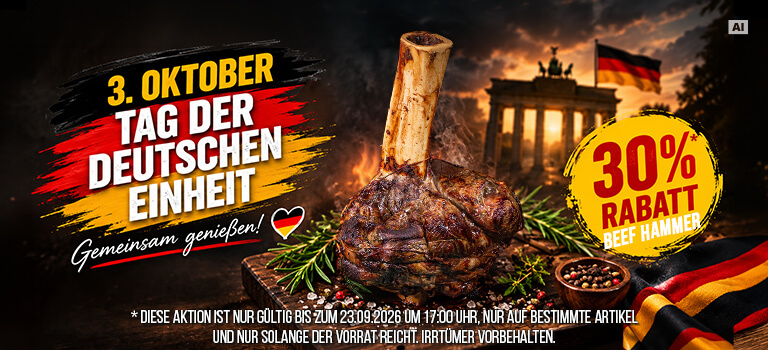 Beefhammer mit 30 % Rabatt - Jetzt entdecken!