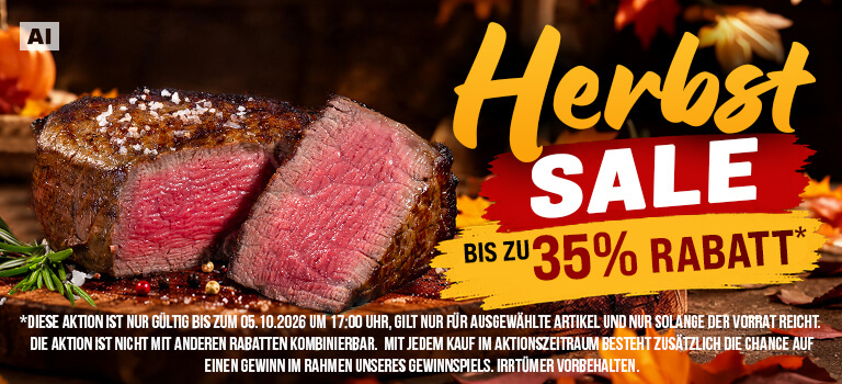 Herbstsale - Jetzt Angebote entdecken!